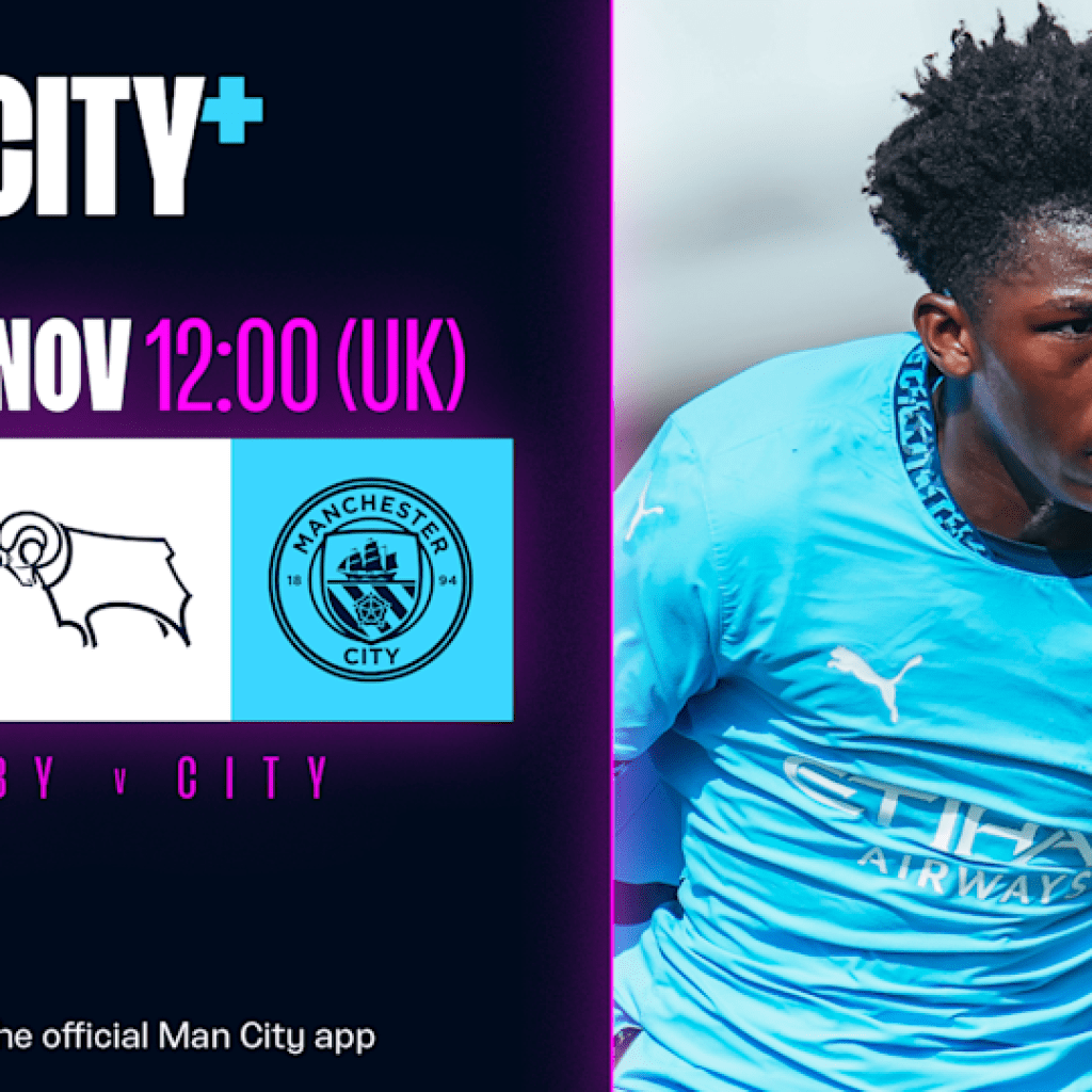 Watch Metropolis’s Beneath-18 Premier League conflict with Derby County on CITY+ Watch Metropolis’s Beneath-18 Premier League conflict with Derby County on CITY+