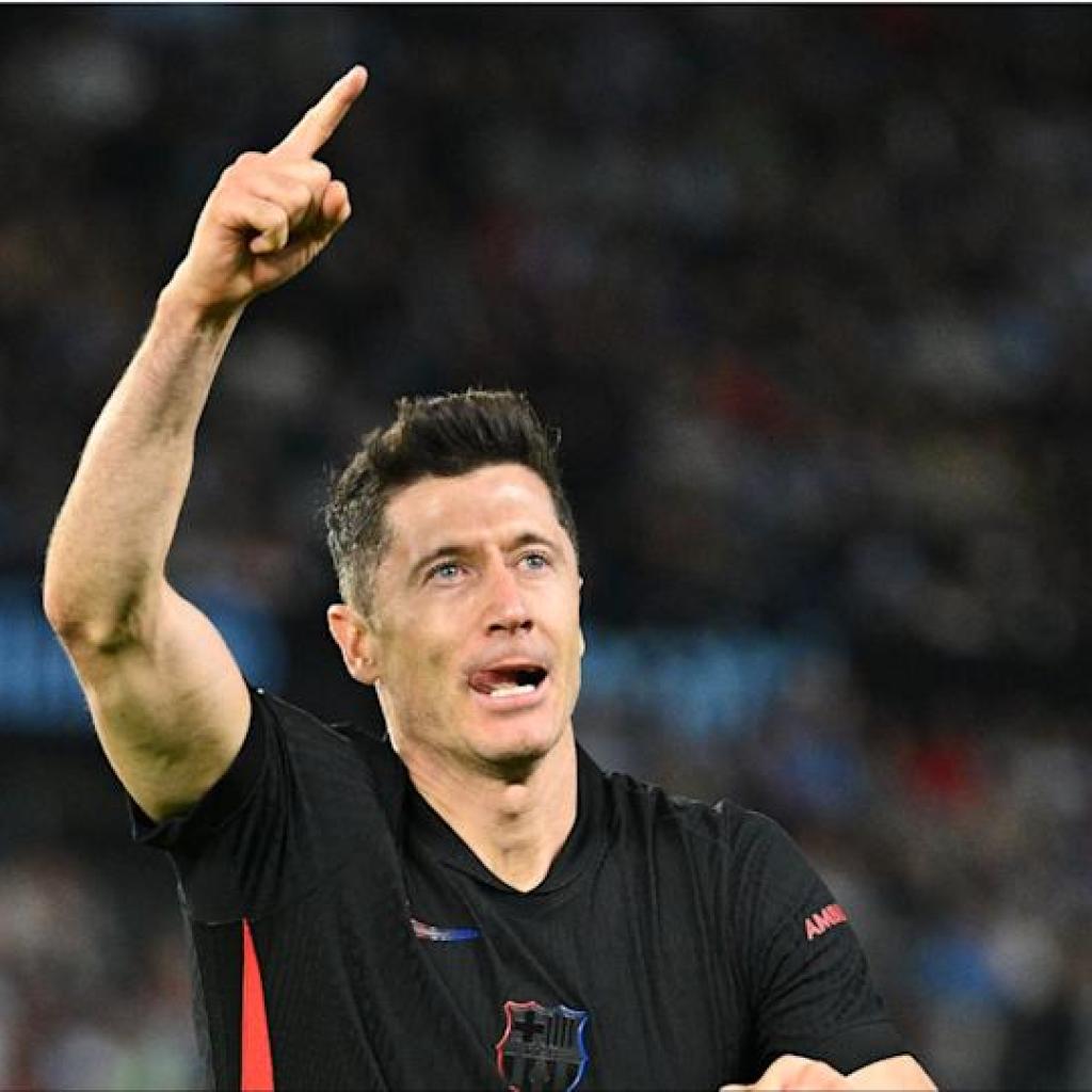 (WATCH) Robert Lewandowski’s fifteenth La Liga aim of the season edges Barcelona previous Celta Vigo (WATCH) Robert Lewandowski’s fifteenth La Liga aim of the season edges Barcelona previous Celta Vigo