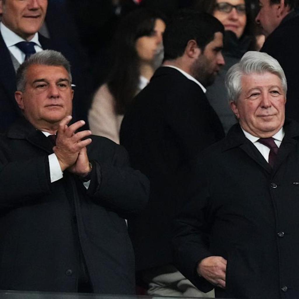 Atletico Madrid president talks Lenglet, Flick, relationship with Laporta, lending Metropolitano to Barcelona Atletico Madrid president talks Lenglet, Flick, relationship with Laporta, lending Metropolitano to Barcelona