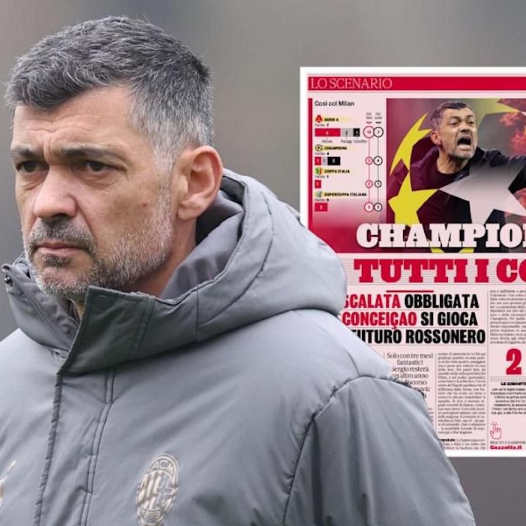 GdS: Conceicao battling for his Milan future – the one goal he shall be judged on GdS: Conceicao battling for his Milan future – the one goal he shall be judged on
