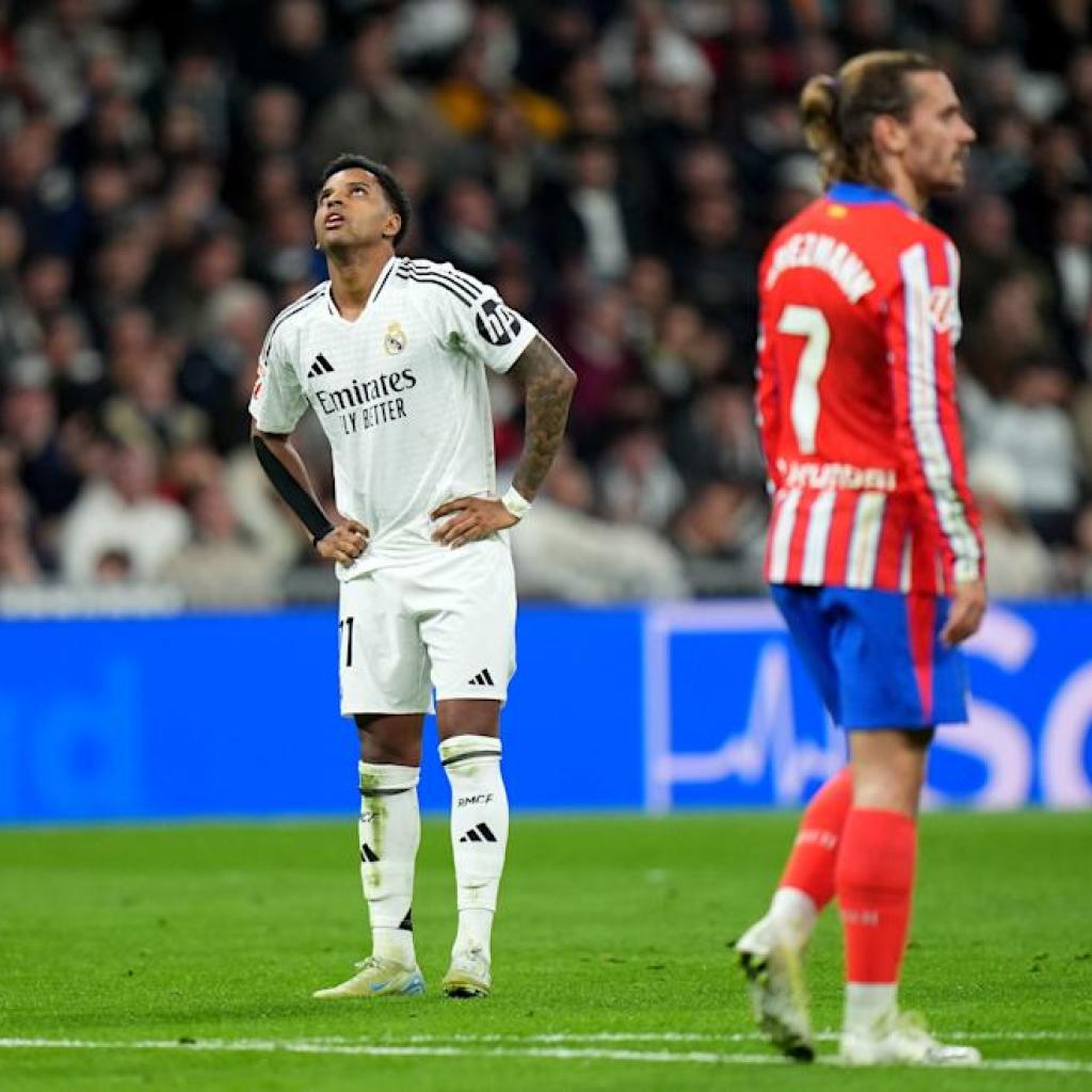 Actual Madrid preserve their slender lead in La Liga as they maintain Atlético to a 1-1 draw Actual Madrid preserve their slender lead in La Liga as they maintain Atlético to a 1-1 draw