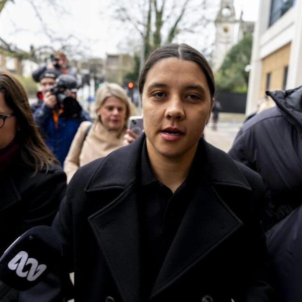Sam Kerr repeatedly referred to as police officer ‘silly and white’, court docket informed as trial begins Sam Kerr repeatedly referred to as police officer ‘silly and white’, court docket informed as trial begins