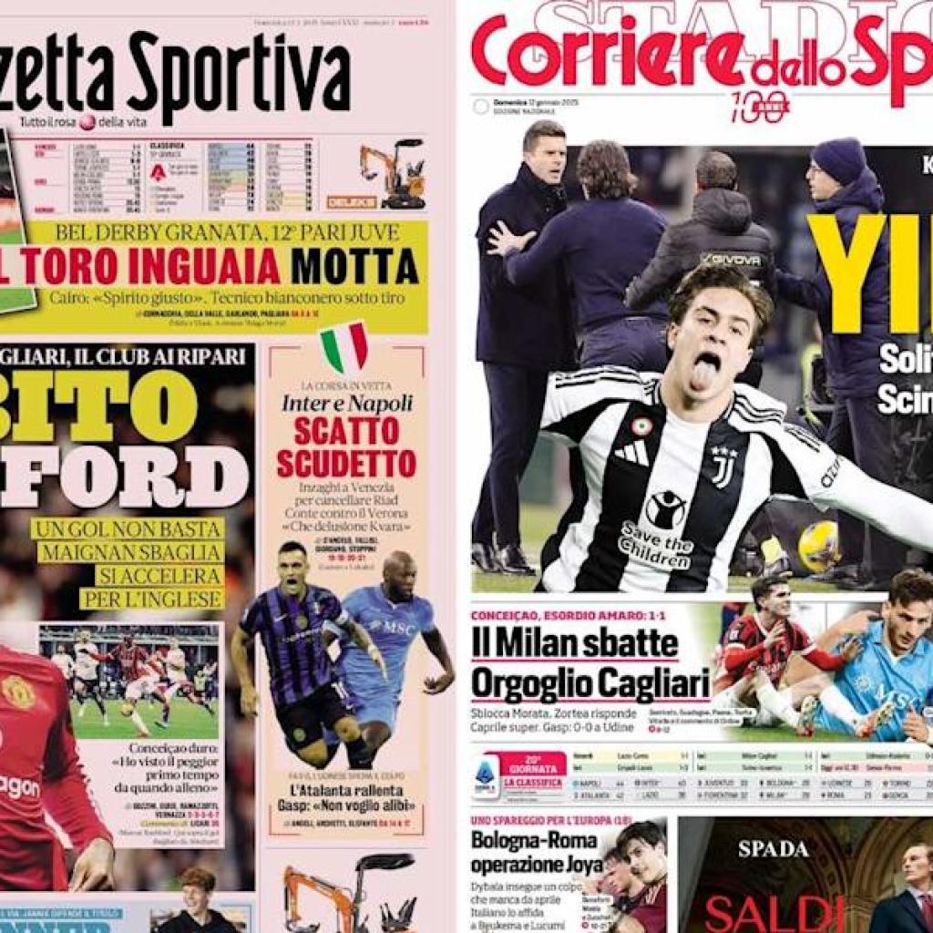 Gallery: ‘Milan stayed in Riyadh’, ‘Rashford straight away’ – At the moment’s entrance pages in Italy Gallery: ‘Milan stayed in Riyadh’, ‘Rashford straight away’ – At the moment’s entrance pages in Italy