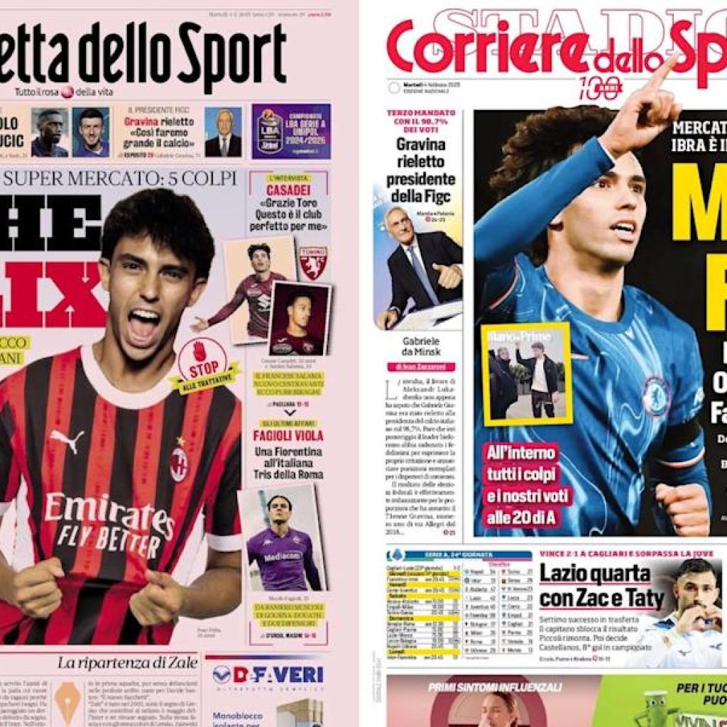 ‘Milan shut a brilliant mercato’ – Italian media charge the Rossoneri’s winter switch window ‘Milan shut a brilliant mercato’ – Italian media charge the Rossoneri’s winter switch window