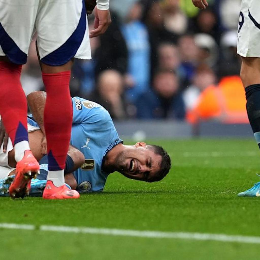 Manchester Metropolis’s Rodri dominated out for the rest of Premier League season after ACL surgical procedure Manchester Metropolis’s Rodri dominated out for the rest of Premier League season after ACL surgical procedure