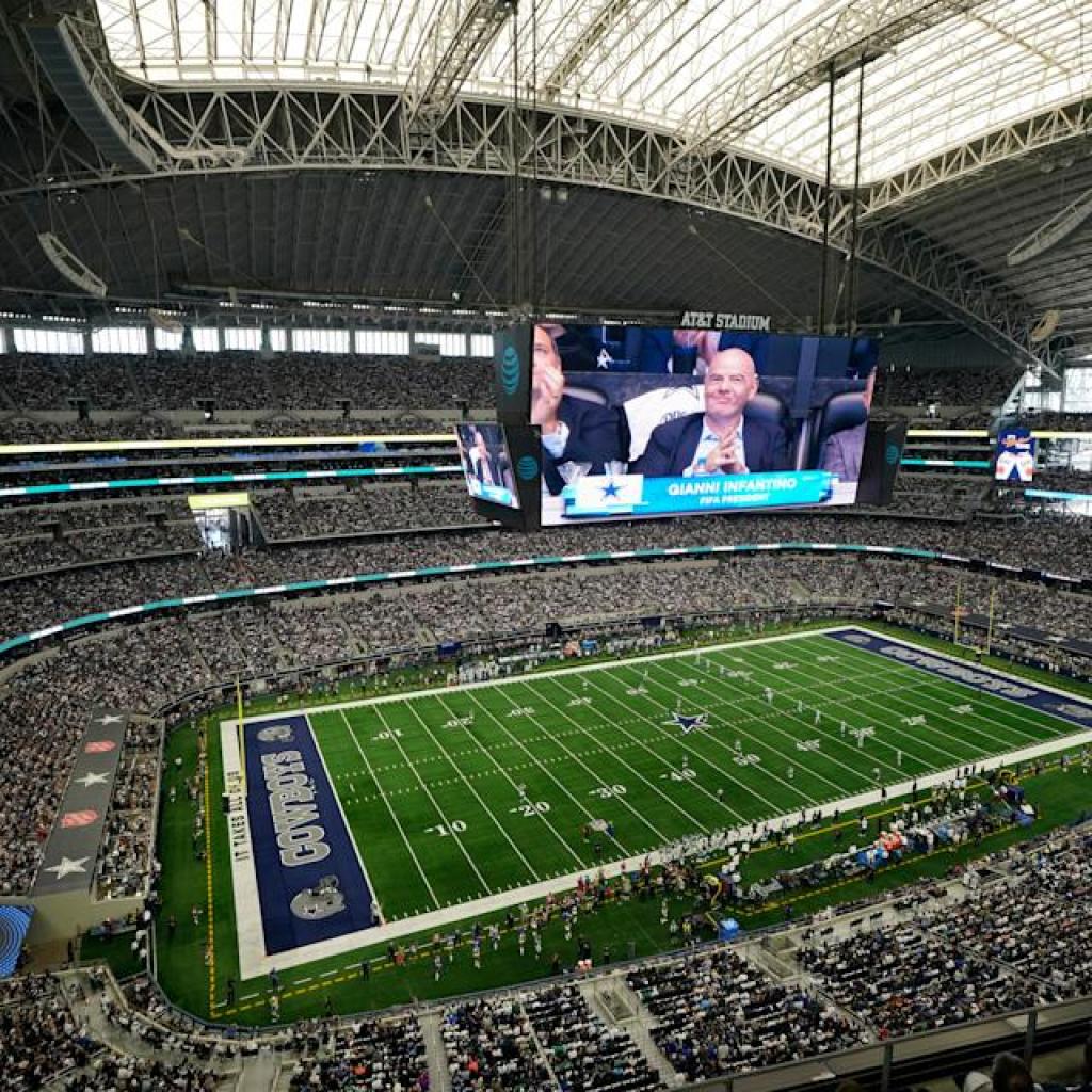 Which U.S. metropolis will host 2026 World Cup remaining? FIFA president visits Cowboys’ AT&T Stadium as choice nears Which U.S. metropolis will host 2026 World Cup remaining? FIFA president visits Cowboys’ AT&T Stadium as choice nears