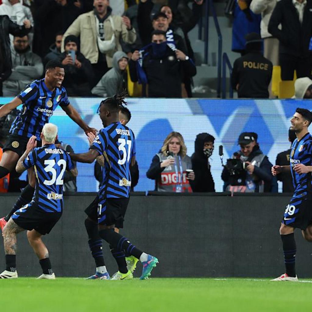 Participant scores: Inter 2-0 Atalanta – Dumfries stars with Supercoppa double Participant scores: Inter 2-0 Atalanta – Dumfries stars with Supercoppa double