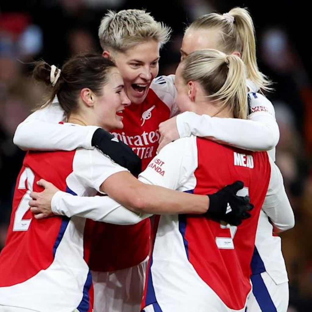 UWCL: Arsenal safe their place in quarter-finals with win over Juventus UWCL: Arsenal safe their place in quarter-finals with win over Juventus