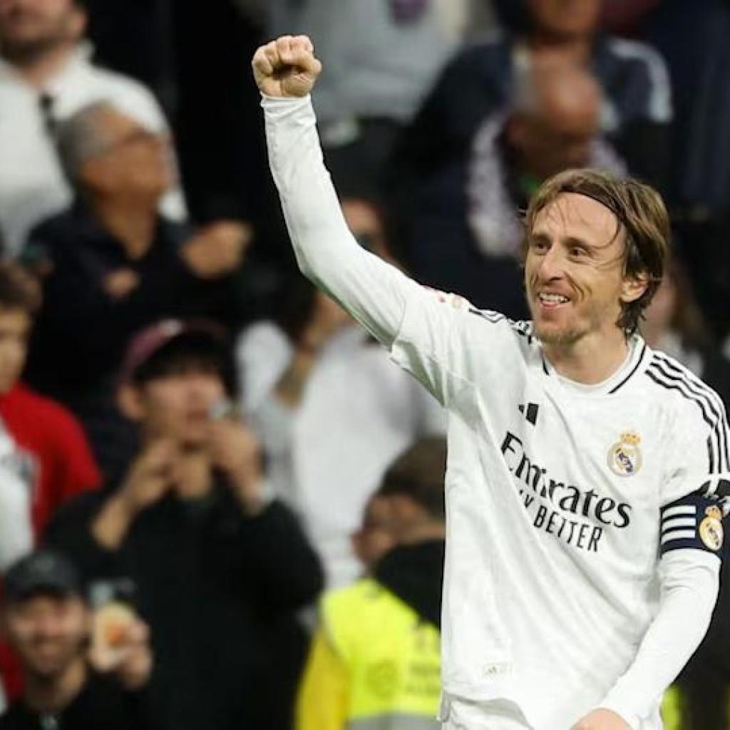 Luka Modric shines as Actual Madrid return to successful methods in La Liga Luka Modric shines as Actual Madrid return to successful methods in La Liga