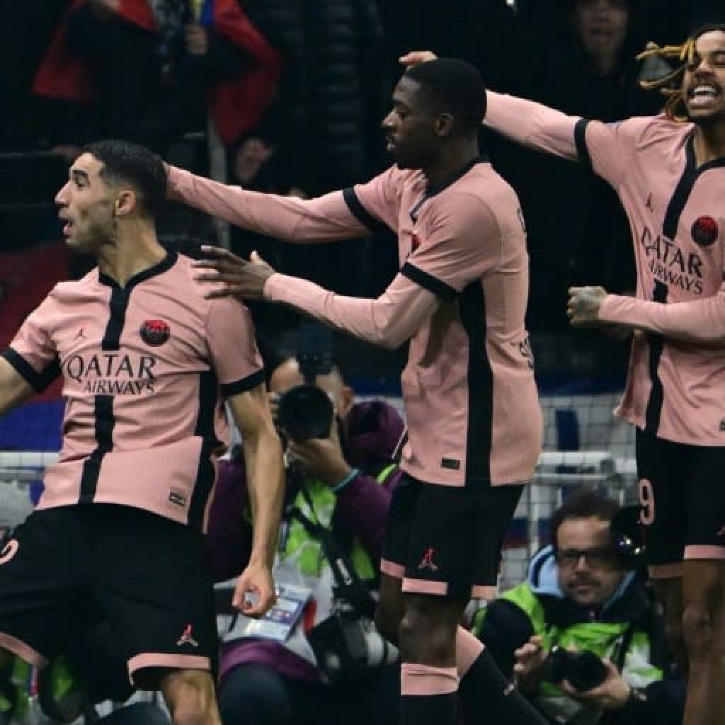 Hakimi scores twice as PSG sink Lyon to remain unbeaten in Ligue 1 Hakimi scores twice as PSG sink Lyon to remain unbeaten in Ligue 1