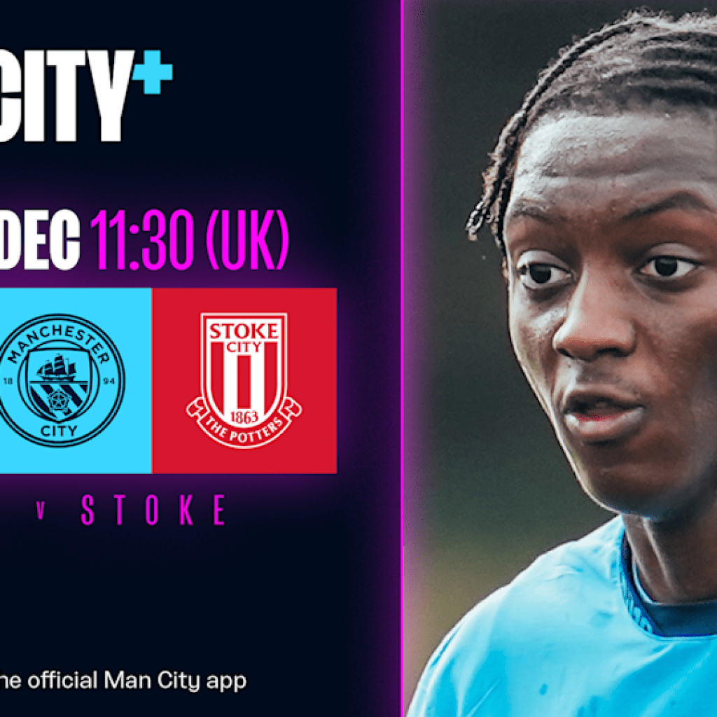 Watch our Below-18 Premier League North conflict with Stoke reside on CITY+ Watch our Below-18 Premier League North conflict with Stoke reside on CITY+