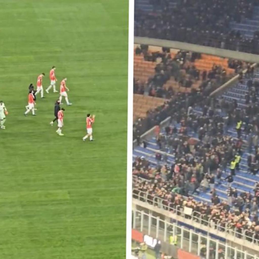 Milan gamers loudly jeered and booed after drawing towards Juventus – video Milan gamers loudly jeered and booed after drawing towards Juventus – video
