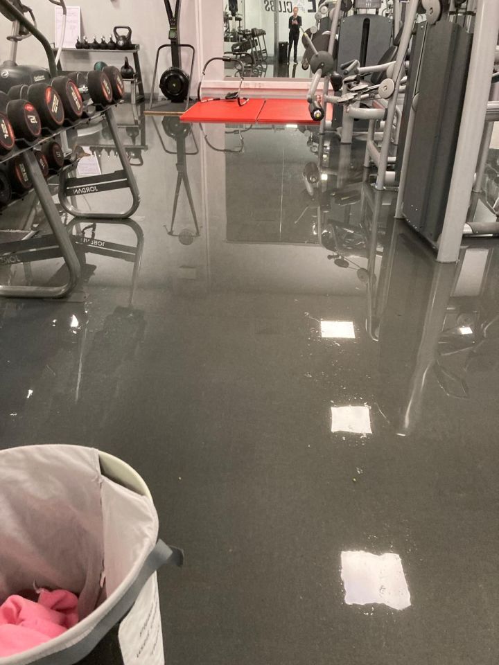 Non-league club's entire stadium flooded as thunderstorms wreak havoc Non-league club's entire stadium flooded as thunderstorms wreak havoc