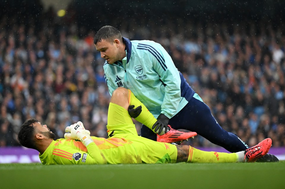 Arsenal could be forced to start fourth-choice goalkeeper, 16, after Raya scare Arsenal could be forced to start fourth-choice goalkeeper, 16, after Raya scare