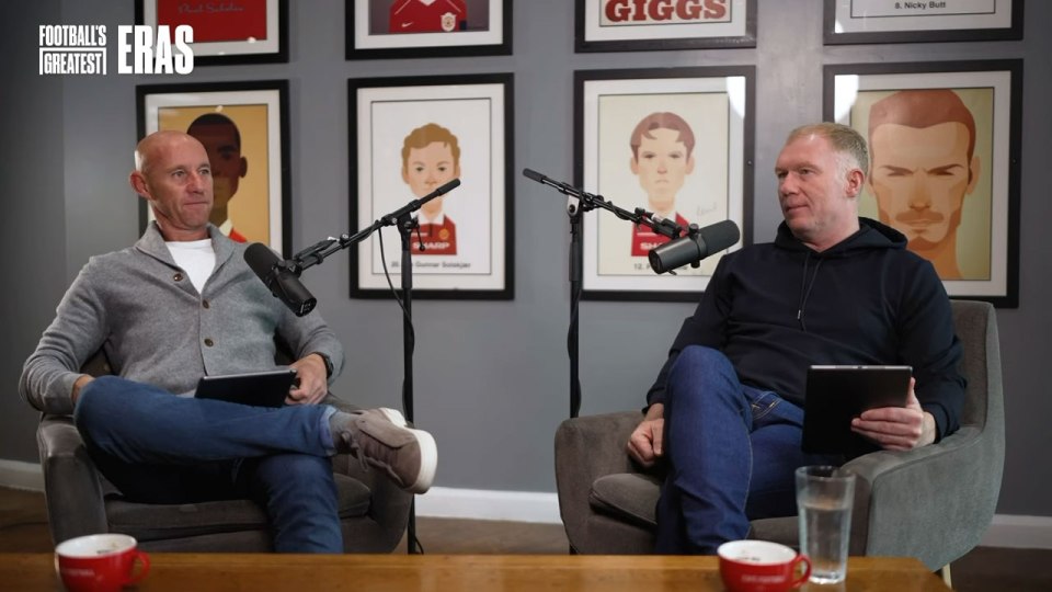 Paul Scholes reveals Fergie had Eighties pop icon training with Man Utd Paul Scholes reveals Fergie had Eighties pop icon training with Man Utd
