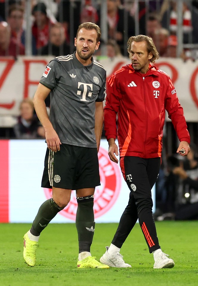 Kane injury fears for Bayern Munich's Champions League clash at Aston Villa Kane injury fears for Bayern Munich's Champions League clash at Aston Villa