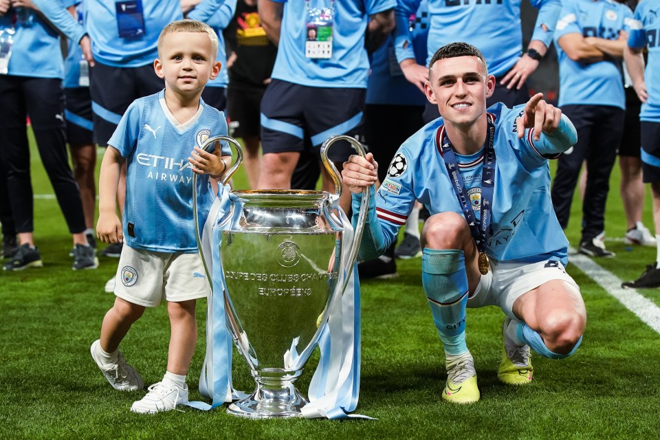 Phil Foden son, 5, gets YouTube channel after landing modelling contract Phil Foden son, 5, gets YouTube channel after landing modelling contract