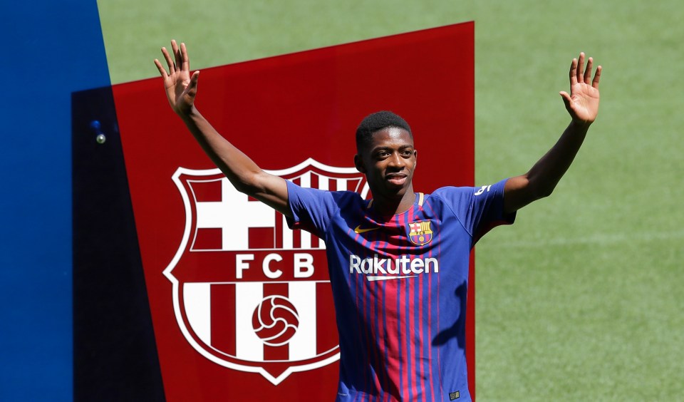 Dembele becomes third most expensive transfer ever seven years after Barca move Dembele becomes third most expensive transfer ever seven years after Barca move