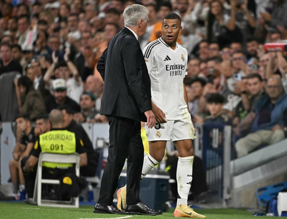 LaLiga star brutally hooked at half-time after asking for Mbappe’s shirt LaLiga star brutally hooked at half-time after asking for Mbappe’s shirt
