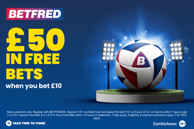 Man Utd vs Man City: Get £50 in free bets, plus 40/1 Bet Builder tips at Betfred Man Utd vs Man City: Get £50 in free bets, plus 40/1 Bet Builder tips at Betfred