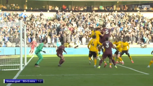 Even Richards admits Man City were lucky to be awarded winner vs Wolves Even Richards admits Man City were lucky to be awarded winner vs Wolves