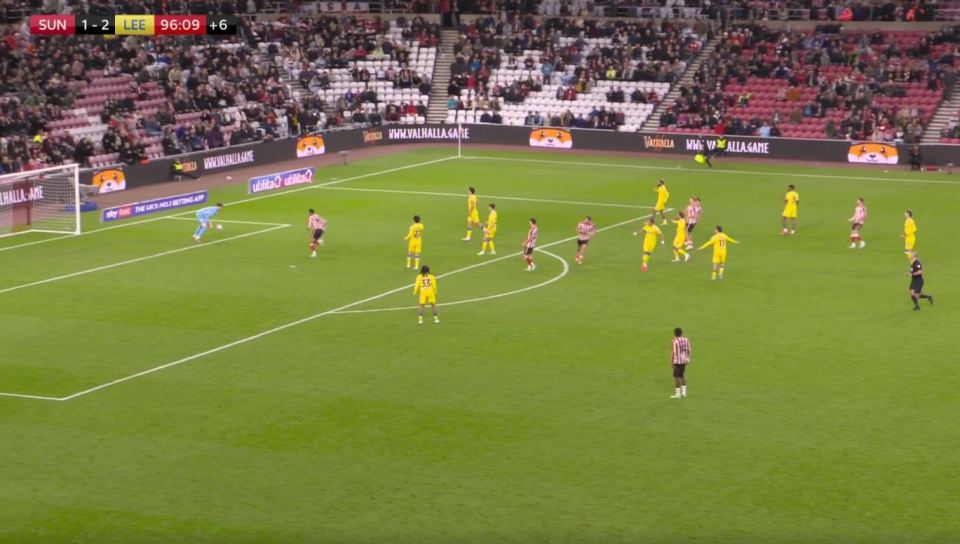 Watch Leeds goalkeeper commit 'worst error ever' with even scorer 'embarrassed' Watch Leeds goalkeeper commit 'worst error ever' with even scorer 'embarrassed'