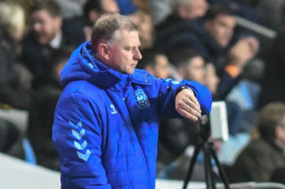 Former Man Utd star SACKED by Coventry after seven years amid relegation battle Former Man Utd star SACKED by Coventry after seven years amid relegation battle