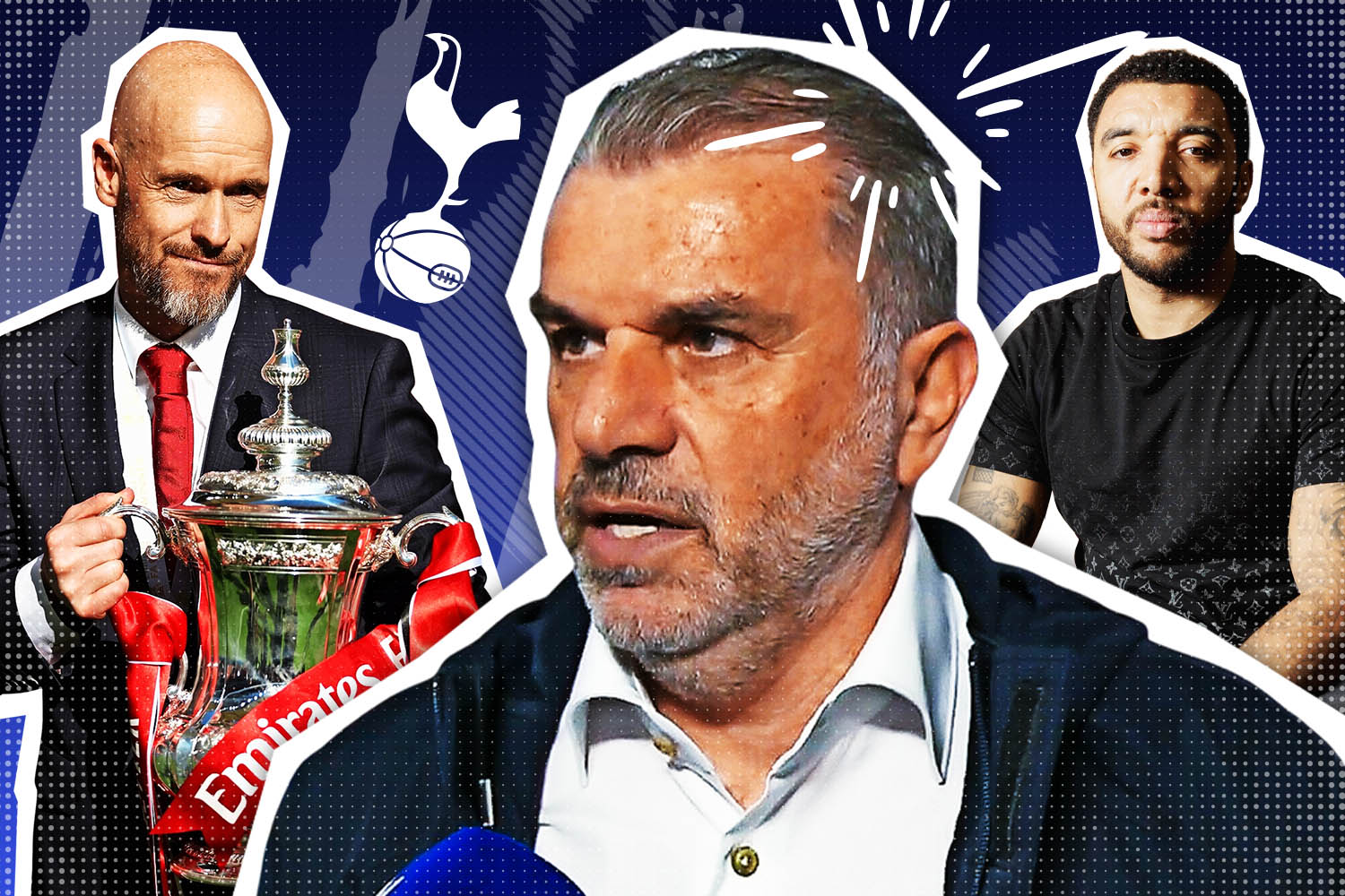 Spurs can't fall into the Ten Hag trap with Ange – he looks lonely and done Spurs can't fall into the Ten Hag trap with Ange – he looks lonely and done