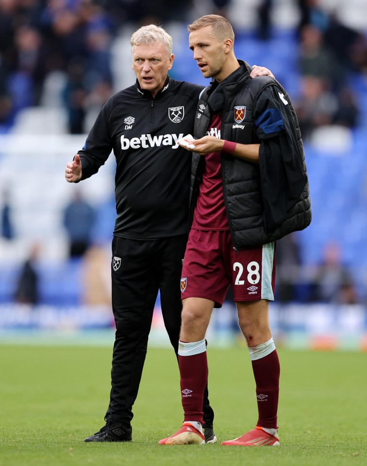 Everton line up Tomas Soucek transfer raid as David Moyes looks raid West Ham Everton line up Tomas Soucek transfer raid as David Moyes looks raid West Ham