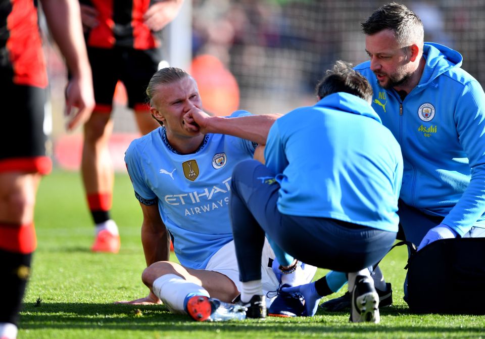 Haaland's season all-but over as Pep confirms extent of Man City star's injury Haaland's season all-but over as Pep confirms extent of Man City star's injury