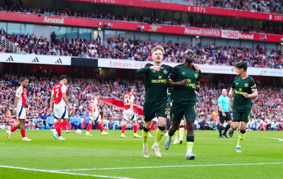 Arsenal 1 Brentford 1: Gunners blow another lead as Liverpool close in on title Arsenal 1 Brentford 1: Gunners blow another lead as Liverpool close in on title