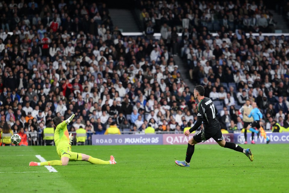 Real Madrid 1 Arsenal 2 (1-5 on agg): Saka scores in masterclass by Arteta Real Madrid 1 Arsenal 2 (1-5 on agg): Saka scores in masterclass by Arteta