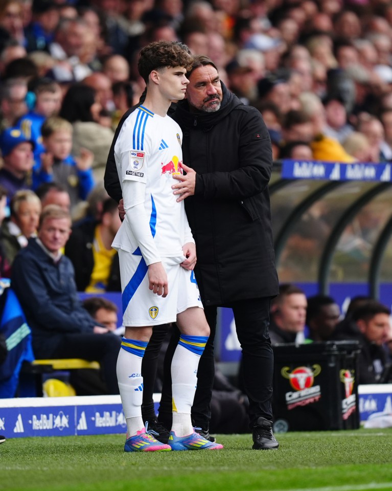 Premier League ace's brother, 16, makes Leeds debut leaving footie icon in tears Premier League ace's brother, 16, makes Leeds debut leaving footie icon in tears