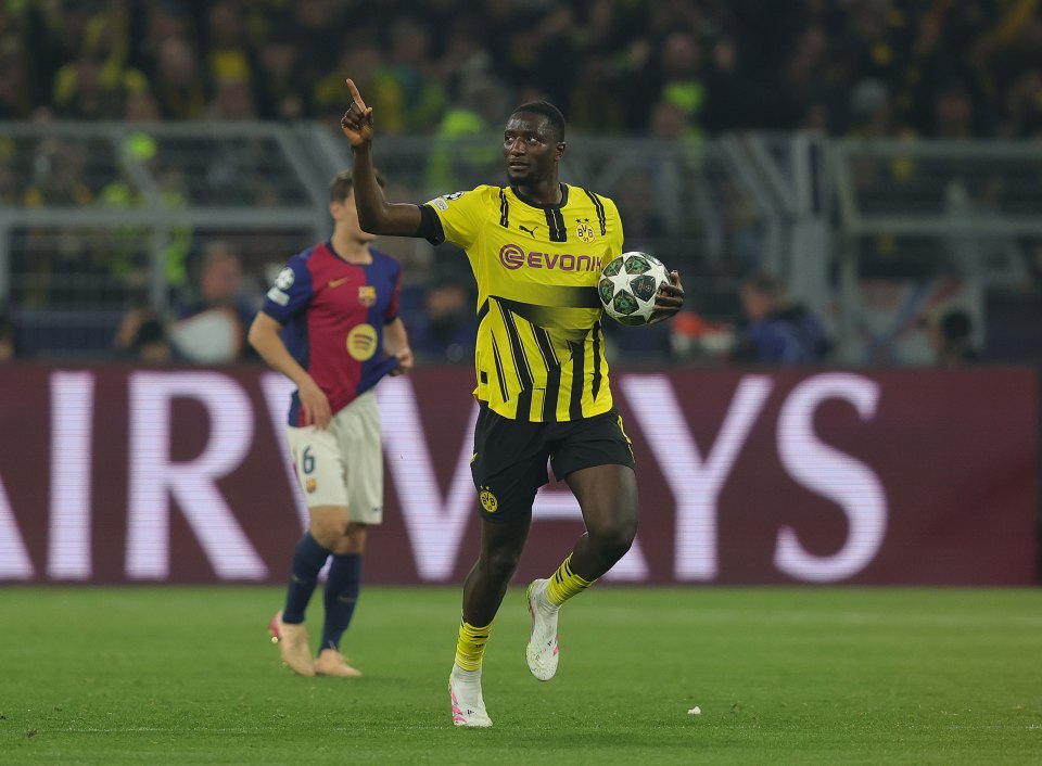 Dortmund 3 Barcelona 1 (agg 3-5): Guirassy hat-trick not enough after first leg Dortmund 3 Barcelona 1 (agg 3-5): Guirassy hat-trick not enough after first leg