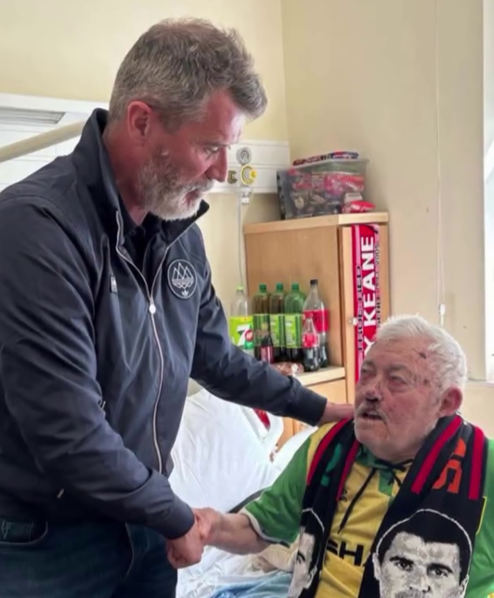 Keane hailed 'absolute gent' after visiting superfan with dementia in hospital Keane hailed 'absolute gent' after visiting superfan with dementia in hospital
