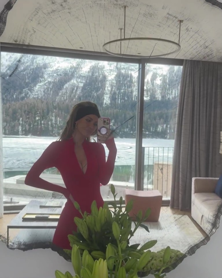 Diletta Leotta shows off new 'Bond girl' look in revealing low cut ski suit Diletta Leotta shows off new 'Bond girl' look in revealing low cut ski suit