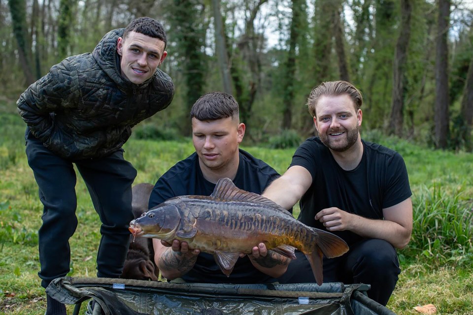 Phil Foden goes on fishing trip to take mind off vile chants aimed at his mum Phil Foden goes on fishing trip to take mind off vile chants aimed at his mum