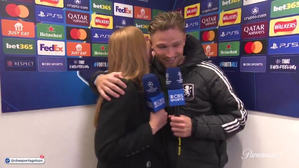 'Love you lots' – Aston Villa star's heartwarming interview with reporter sister 'Love you lots' – Aston Villa star's heartwarming interview with reporter sister