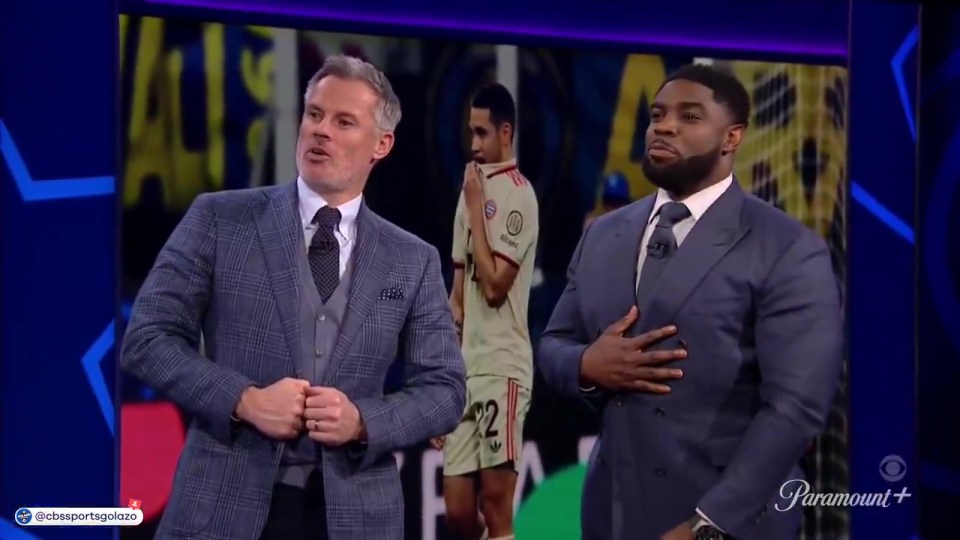 Micah Richards storms off CBS Sports set live on air during star's interview Micah Richards storms off CBS Sports set live on air during star's interview