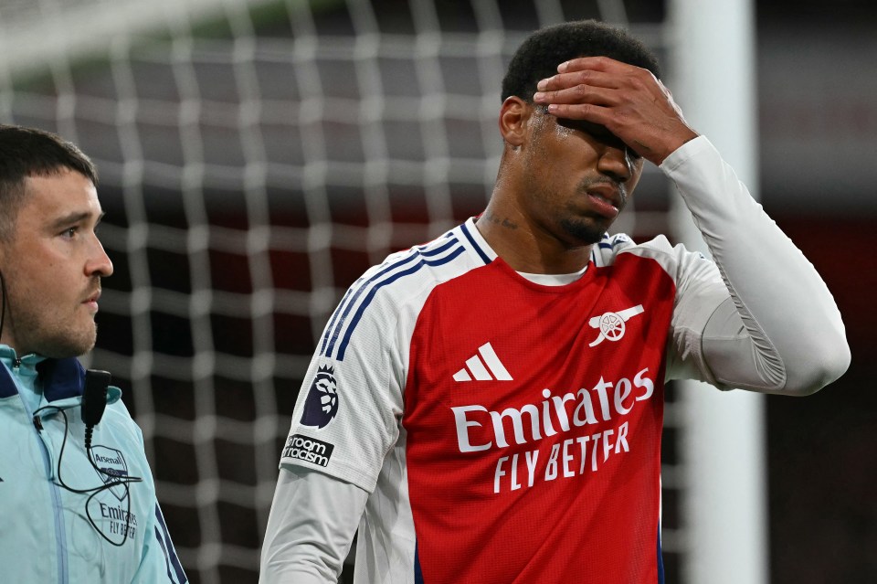 Arsenal star Gabriel Magalhaes's season over as defender needs surgery on injury Arsenal star Gabriel Magalhaes's season over as defender needs surgery on injury