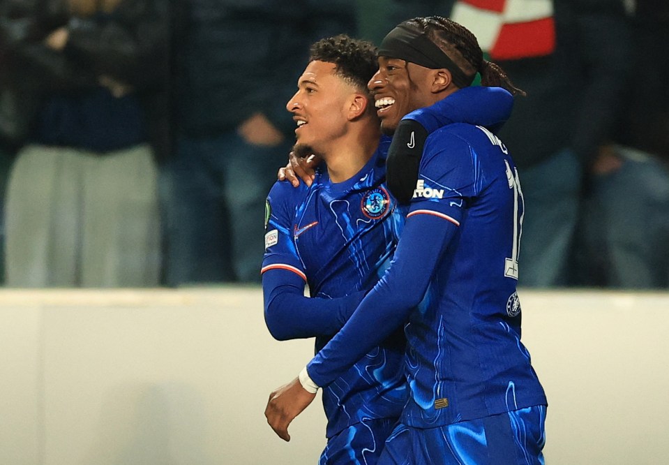 Chelsea have one foot in Conference League semi-finals as Sancho shines Chelsea have one foot in Conference League semi-finals as Sancho shines