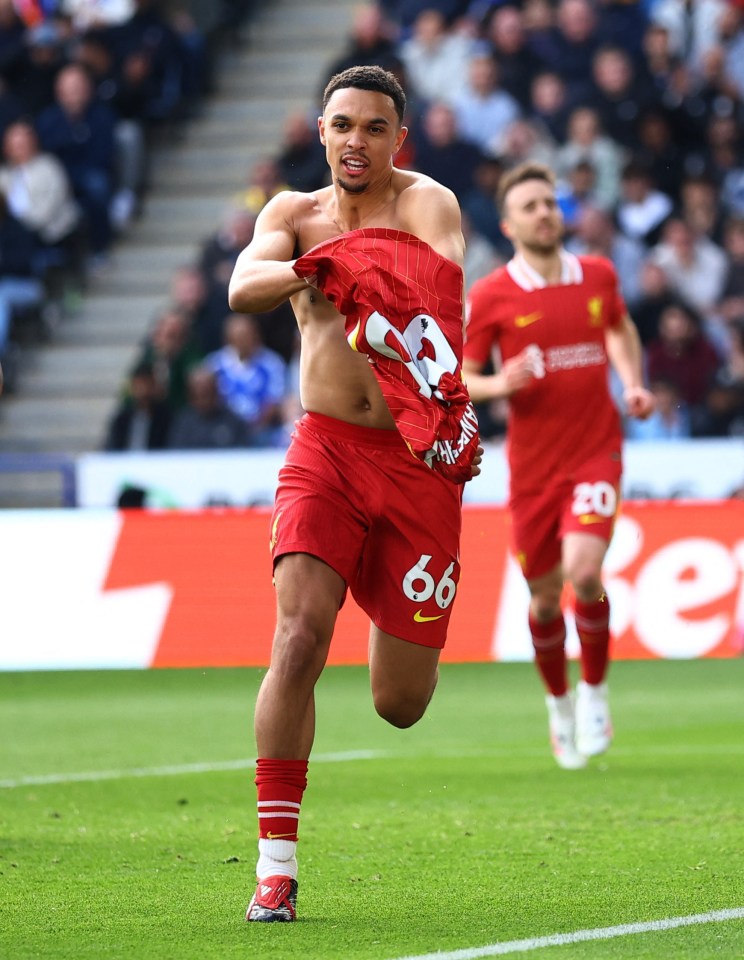 Reds just one win away from Premier League title after Alexander-Arnold winner Reds just one win away from Premier League title after Alexander-Arnold winner
