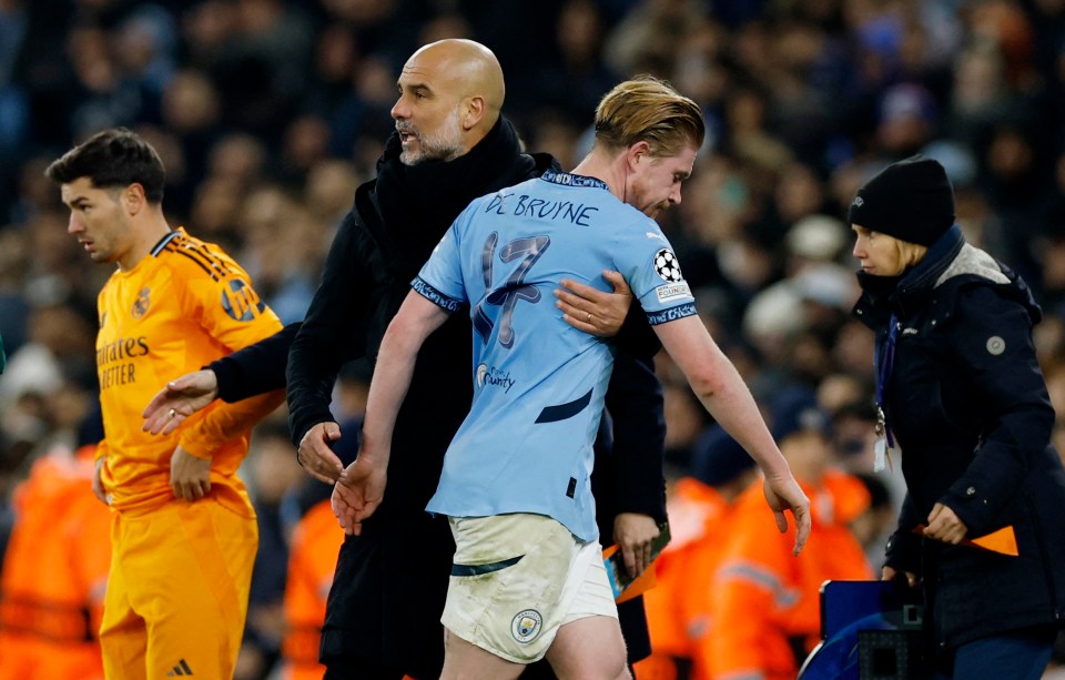 Pep Guardiola reveals he CHOSE to axe Kevin De Bruyne with star prepared to stay Pep Guardiola reveals he CHOSE to axe Kevin De Bruyne with star prepared to stay