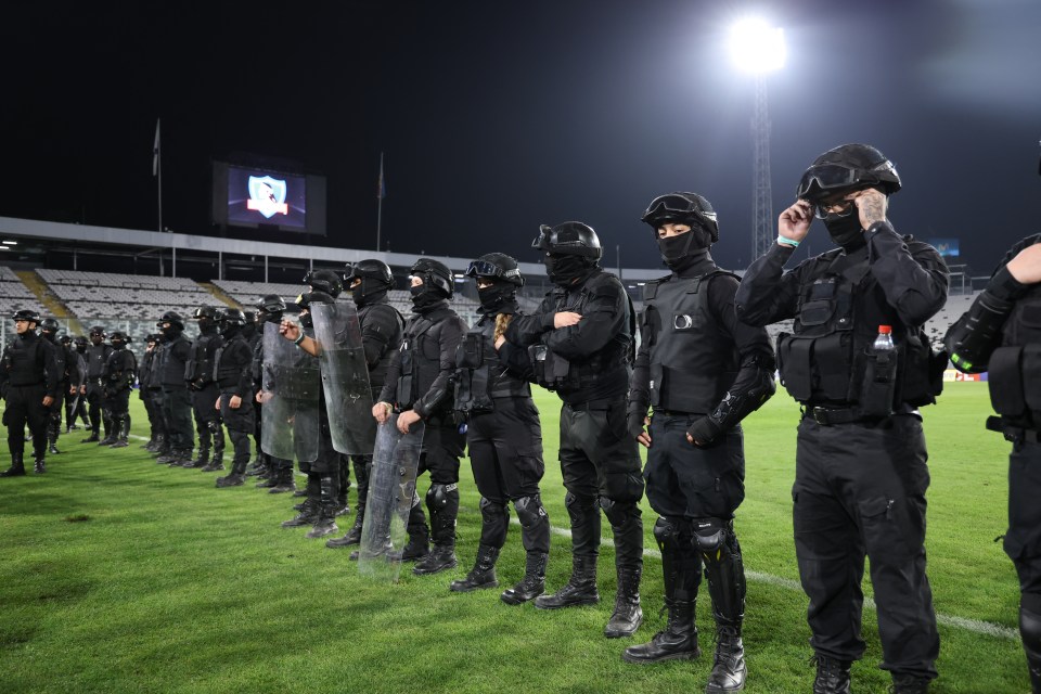 Two teenagers killed as fans trapped under fences before Copa Libertadores match Two teenagers killed as fans trapped under fences before Copa Libertadores match