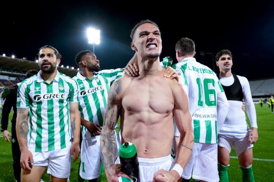 Real Betis come up with new name for Antony as chant begs Man Utd loanee to stay Real Betis come up with new name for Antony as chant begs Man Utd loanee to stay