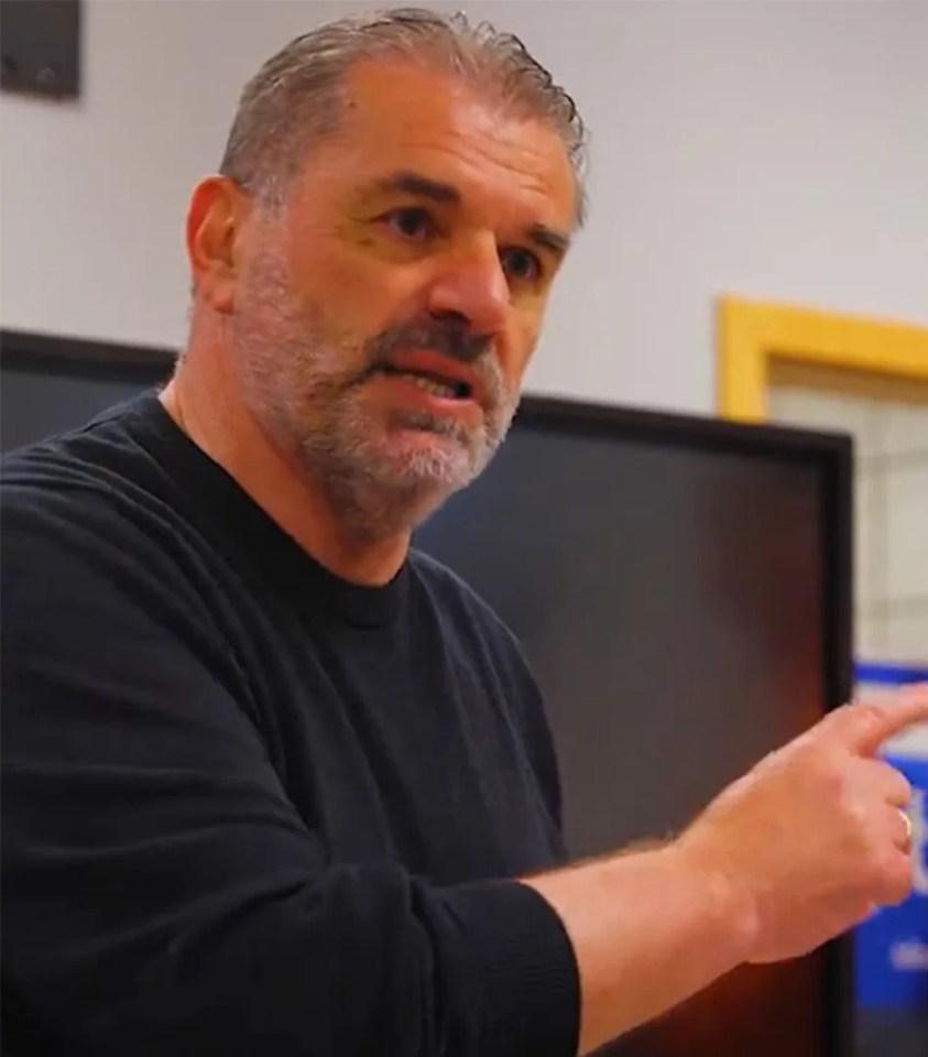 Ange Postecoglou's rallying speech reduces Tottenham fans to tears Ange Postecoglou's rallying speech reduces Tottenham fans to tears