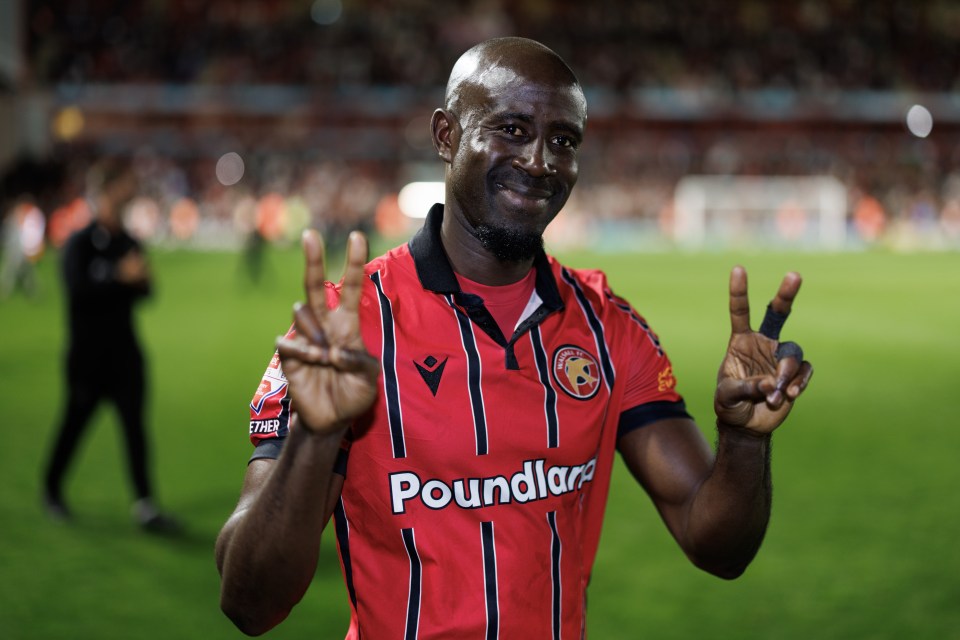 I left Ronaldinho in my wake, now I'm playing in the League Two play-off final I left Ronaldinho in my wake, now I'm playing in the League Two play-off final