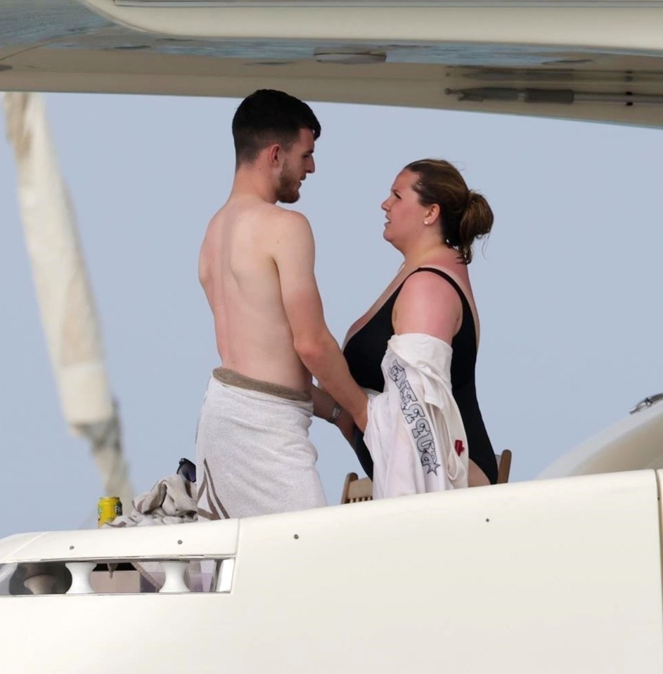Toll of abuse on Declan Rice & Lauren Fryer & truth about X-Factor star rumours Toll of abuse on Declan Rice & Lauren Fryer & truth about X-Factor star rumours
