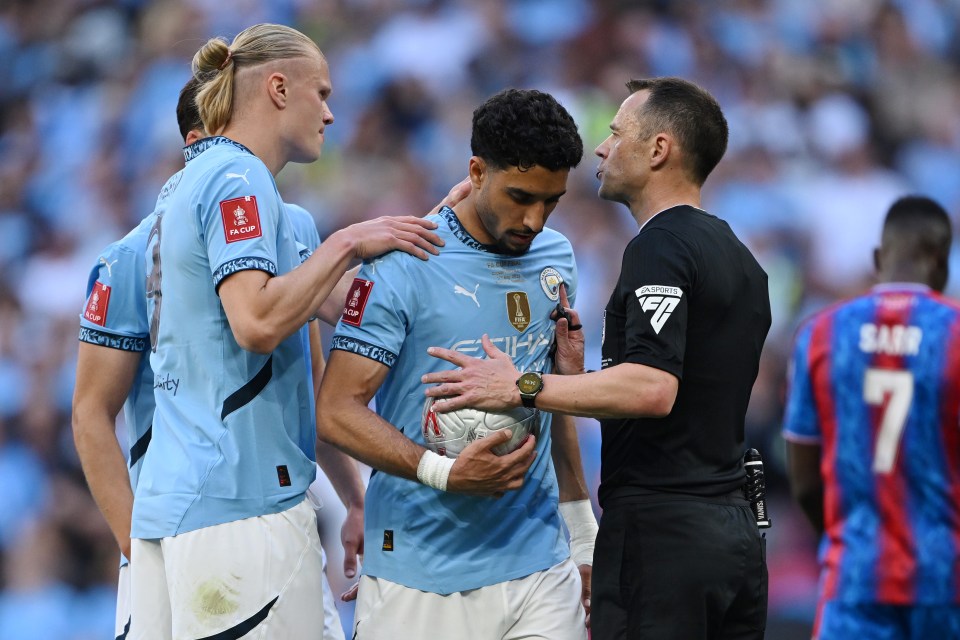 Erling Haaland refuses to take FA Cup final penalty after woeful Wembley record Erling Haaland refuses to take FA Cup final penalty after woeful Wembley record