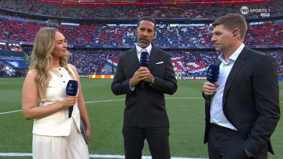 Laura Woods wears bold outfit for CL final as she 'saves TNT Sports coverage' Laura Woods wears bold outfit for CL final as she 'saves TNT Sports coverage'